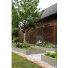 Pergola metal LUCK DESIGN łuk szerokość 120cm wysokość 230 cm + 4× Haczyk haki metalowy DO MOCOWANIA DO ZIEMI 30cm